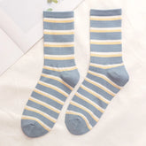 Calcetines de algodón azules